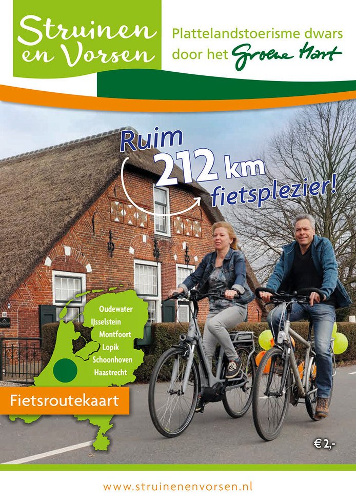 fietskaart Utrechtse Waarden